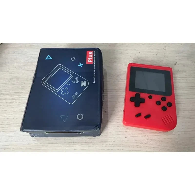 Red Retro Handheld Game Console
